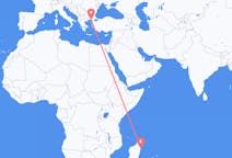 Flyrejser fra Île Sainte-Marie, Madagaskar til Alexandroupoli, Grækenland