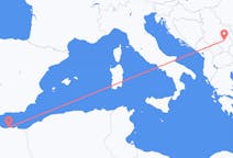 Flug frá Al Hoceima, Marokkó til Niš-borgar, Serbíu