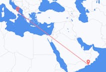 Flyreiser fra Salalah, til Bari
