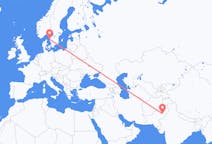Flights from Multan to Gothenburg