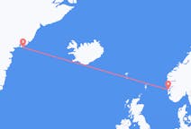 Flights from Stord to Kulusuk