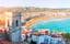 Photo of View on Peniscola from the top of Pope Luna's Castle , Valencia, Spain.