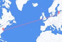 Flyg från Norfolk till Riga