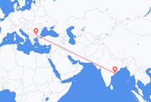 Flüge von Visakhapatnam, Indien nach Plowdiw, Bulgarien