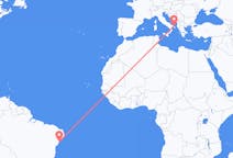 Flyrejser fra Aracaju, Brasilien til Brindisi, Italien