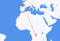 Flyrejser fra Dundo, Angola til Pamplona, Spanien