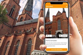 Excursão autoguiada pela caça ao tesouro e pontos turísticos de Uppsala