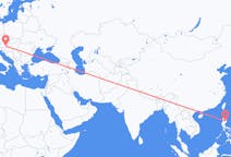 Flyreiser fra Cauayan, Isabela, til Graz
