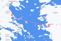 Lennot Izmiristä, Turkki Volosiin, Kreikka