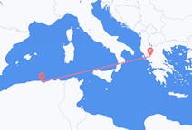 Voos de Bugia, Argélia para Janina, Grécia