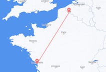 Flyg från La Rochelle, Frankrike till Lille, Frankrike