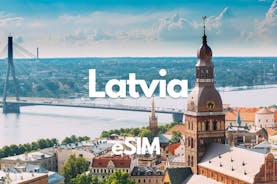 Riga Data eSIM 0,5 GB daglig til 50 GB 30 dager