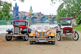 Touristique de Prague convertible oldtimer d'une heure et demie