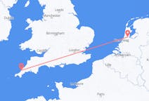 Flyrejser fra Newquay til Amsterdam
