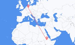 에티오피아 바히르 다르에서 출발해 독일 파더본에게(으)로 가는 항공편