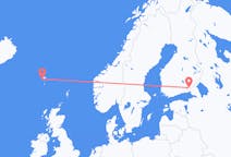 Flyrejser fra Sørvágur, Færøerne til Lappeenranta, Finland