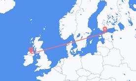 Flights from Northern Ireland to Estonia