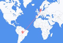Flyrejser fra Cuiabá, Brasilien til Münster, Tyskland