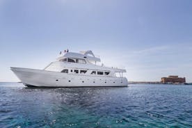 Croisière d'une journée complète à la baie de corail, au Lagon bleu et à St. George Island au départ de Paphos