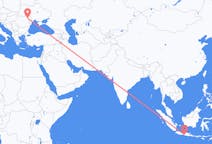 Flyreiser fra Yogyakarta, til Iași