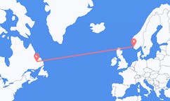 Flights from Happy Valley-Goose Bay to Stavanger