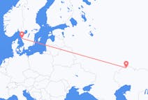 Loty z Uralsk do Göteborga