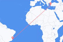 Flyrejser fra Vitória, Espírito Santo, Brasilien til Samos, Grækenland