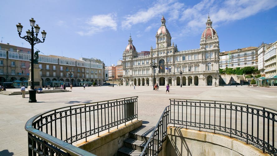 Photo of city of La Coruna, Galicia ,Spain