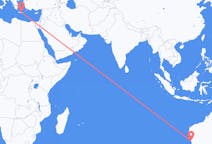 Flyreiser fra Geraldton, Australia til Iraklio, Hellas