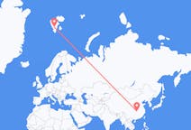 Flights from Jingzhou to Svalbard