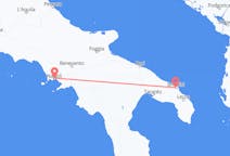 Flyrejser fra Brindisi, Italien til Napoli, Italien