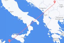 Vols de Pantelleria, Italie vers la ville de Niš, Serbie