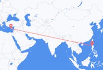 Flyreiser fra Laoag, Filippinene til Páfos, Kypros