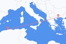 Flyreiser fra Alger, til Kavala Prefecture