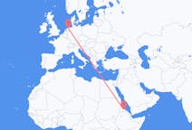 Flyreiser fra Asmara, til Groningen