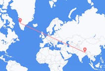 เที่ยวบิน จาก Tumlingtar, เนปาล ไปยัง Kangerlussuaq, กรีนแลนด์