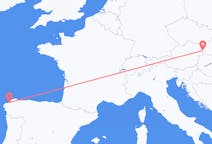 Flyreiser fra Bratislava, til La Coruña