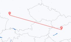 Flyreiser fra Mannheim, Tyskland til Budapest, Ungarn