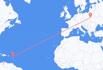 Flyreiser fra Antigua, til Lublin