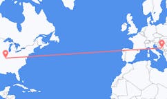 Flyrejser fra Belleville, USA til Sarajevo, Bosnien-Hercegovina