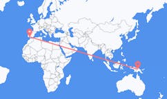 파푸아 뉴기니 와펜나만다 지구에서 출발해 스페인 헤레스에게(으)로 가는 항공편