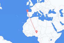 Flyg från Kaduna, Nigeria till Santiago de Compostela, Spanien