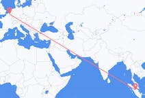 Flyg från Pekanbaru till Bryssel