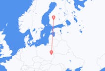 Loty z Tampere, Finlandia do Lublina, Polska