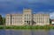 photo of view of Ludwigslust Palace in Baroque architecture style in the town of Ludwigslust, Mecklenburg-West Pomerania, Ludwigslust, Germany.