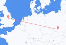 Flyrejser fra Krakow til Nottingham