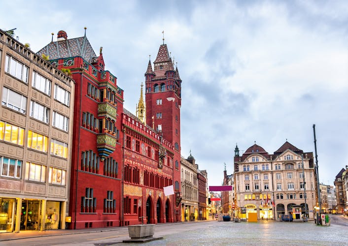 Photo of Rathaus, the Town Hall of Basel - Switzerland