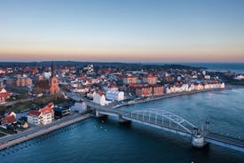 Cityscape of Aarhus in Denmark.