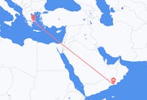 Flights from Salalah to Athens