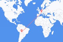 Flyrejser fra Santa Cruz, Bolivia til Bern, Schweiz